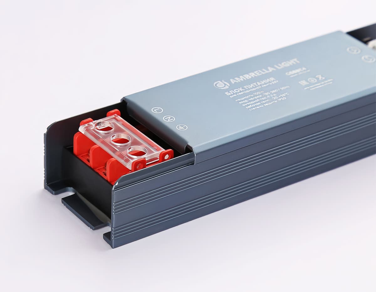 GS8824 блок питания 24V 100W 4.2A IP20 185-260V 130*35*22