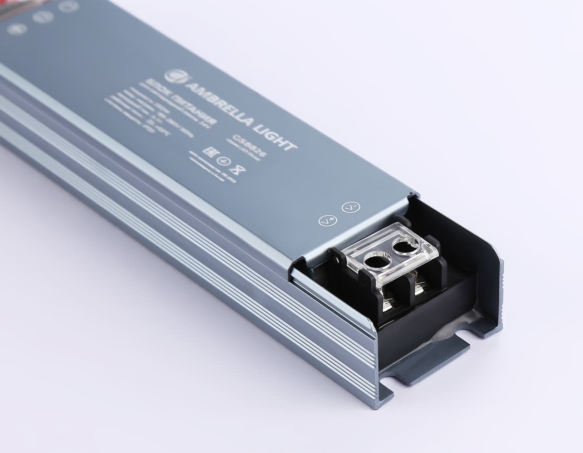 GS8826 блок питания 24V 200W 8.3A IP20 185-260V 160*35*22