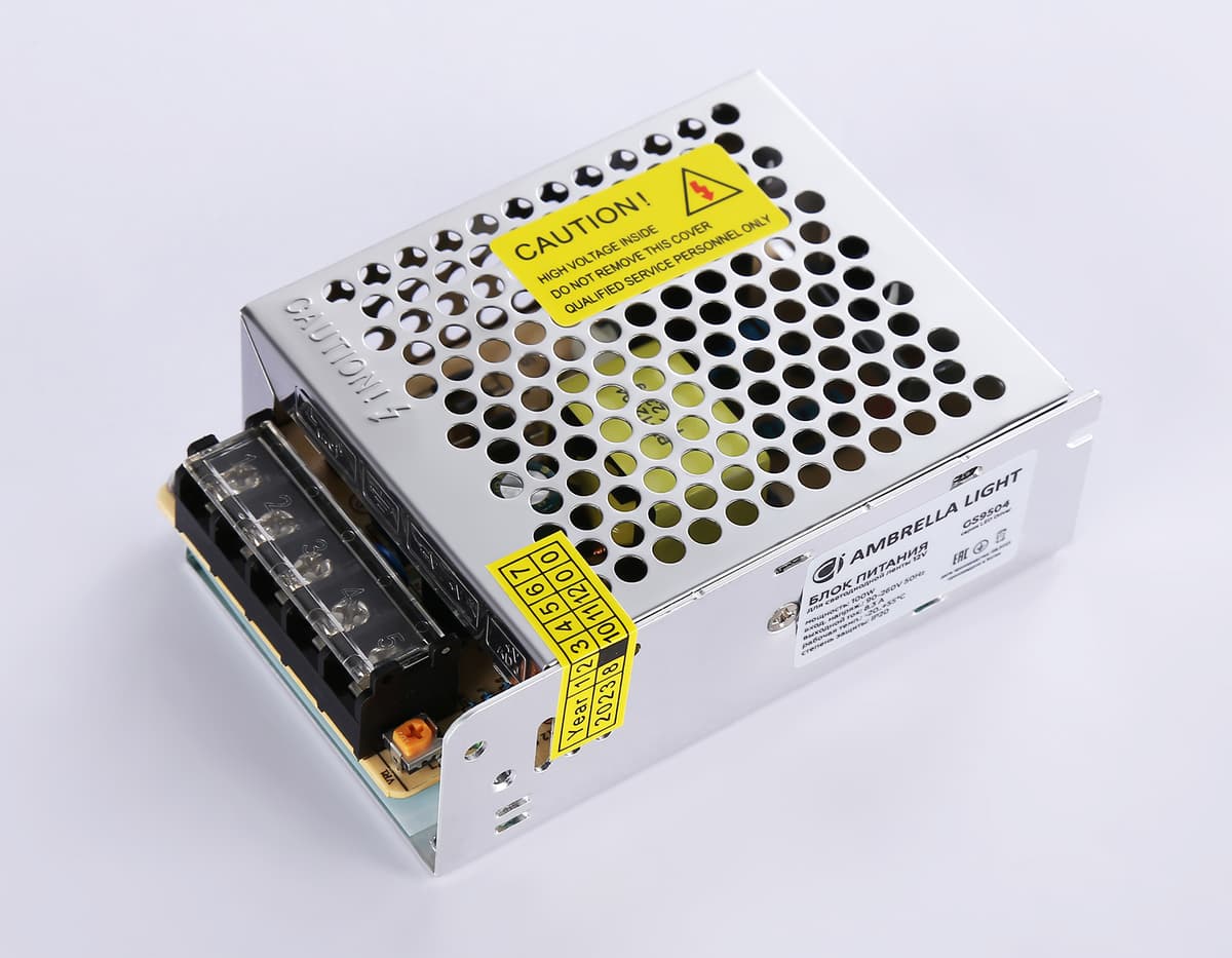 GS9504 блок питания 12V 100W 8.3A IP20 90-260V 110*78*37