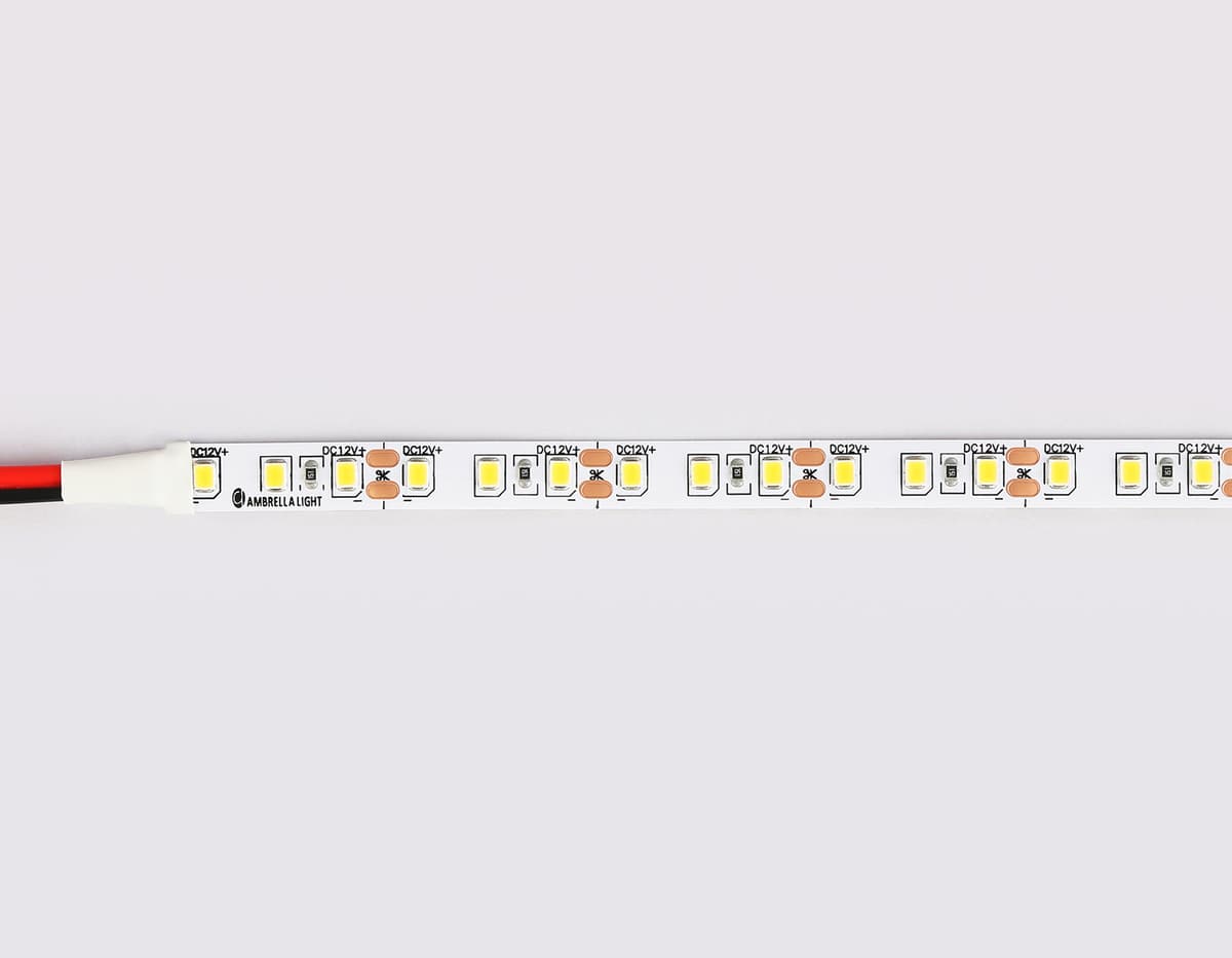 GS1101 2835 120Led/ 9.6W m/ 12V IP20 3000K/ 5000*8*1.2mm (2 конт.)