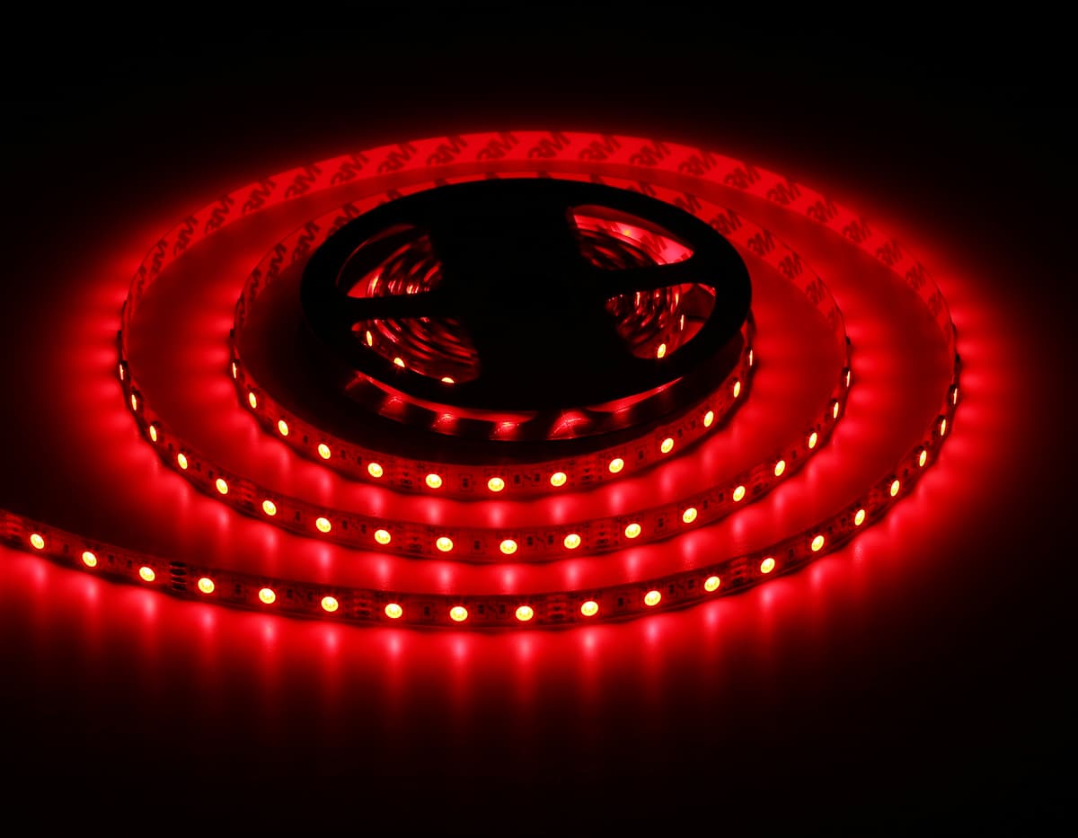 GS2202 5050 60Led/ 14.4 m/ 12V IP20 RGB/ 5000*10*1.87mm (4 конт.)