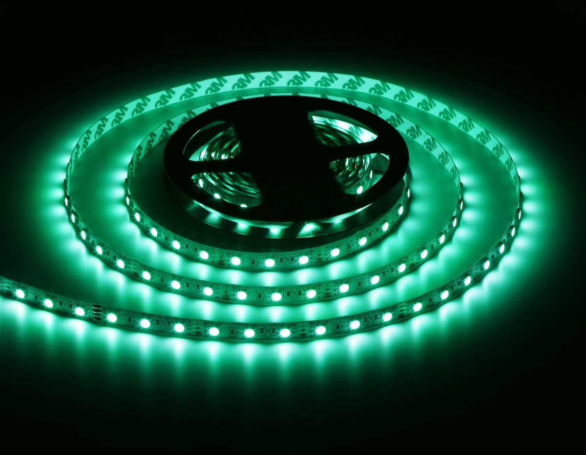GS2202 5050 60Led/ 14.4 m/ 12V IP20 RGB/ 5000*10*1.87mm (4 конт.)