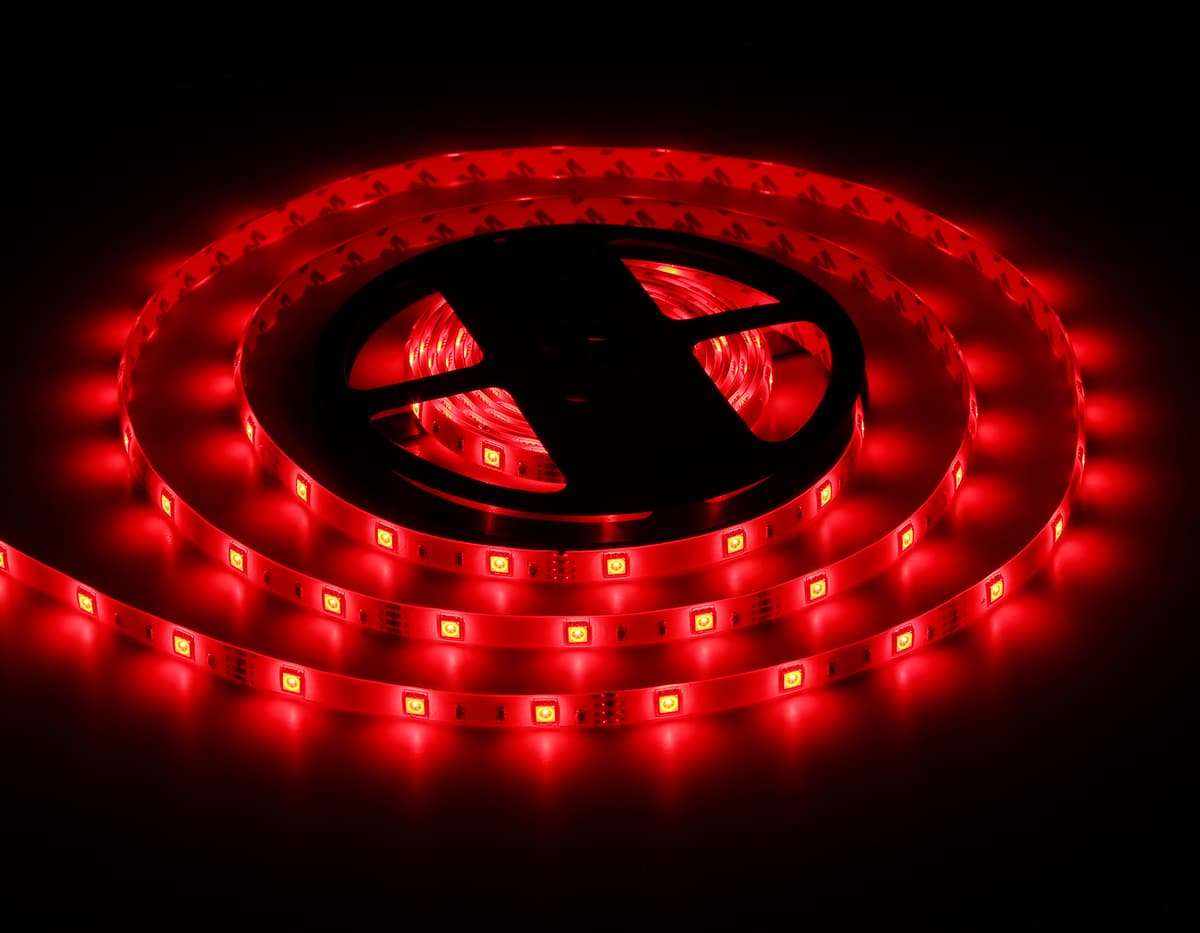 GS2301 5050 30Led/ 7.2W m/ 12V IP65 RGB/ 5000*10*2.87mm (4 конт.)