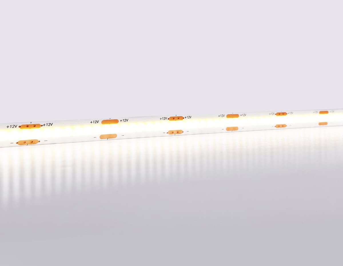 GS2602 COB 320Led/ 10W m/ 12V IP20 4500K/ 5000*8*1.54mm (2 конт.)