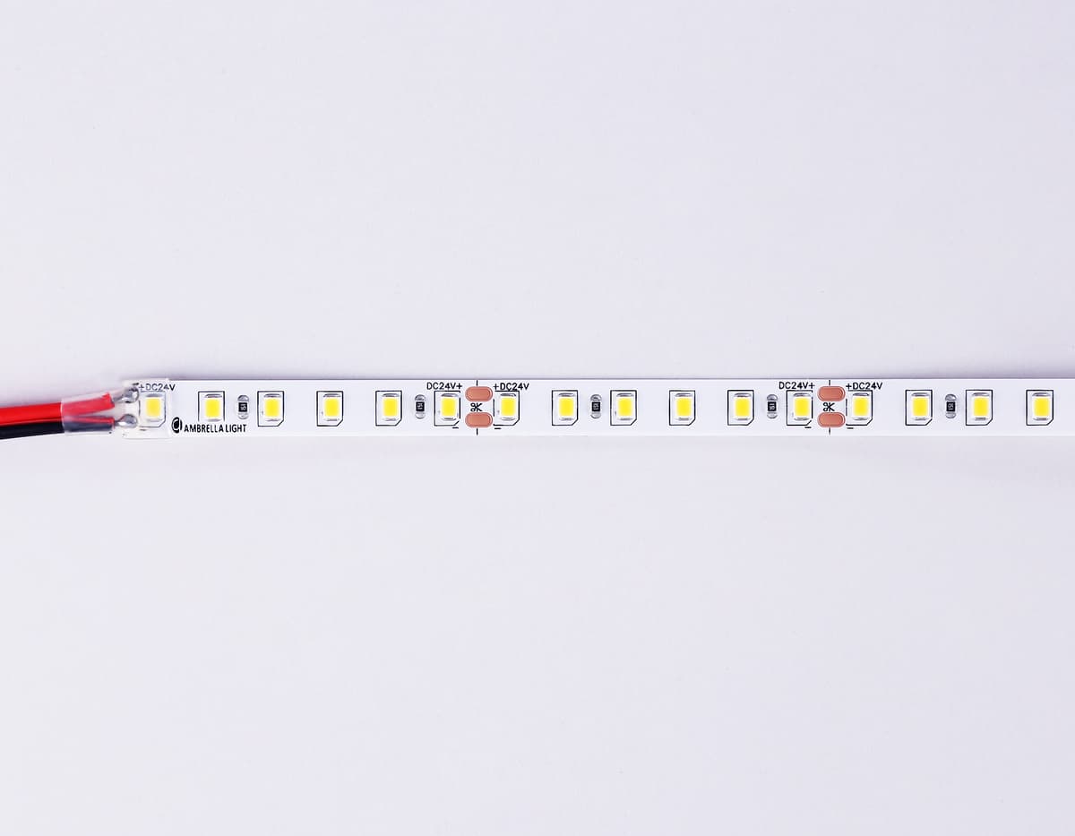GS3101 2835 120Led/ 10W m/ 24V IP20 3000K/ 5000*8*1.2mm (2 конт.)