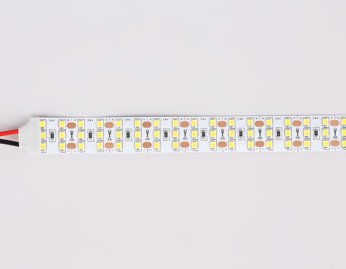 GS3902 2835 324Led/ 26W m/ 24V IP20 4500K/ 5000*18*1.2mm (2 конт.)