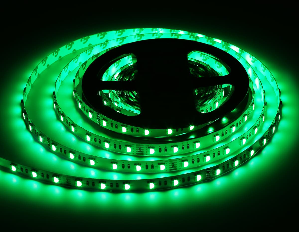 GS4403 5050 60Led/ 10W m/ 24V IP20 RGBW+6500K/ 5000*10*1.87mm (5 конт.)