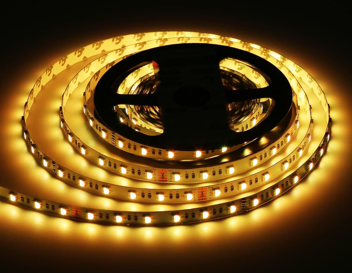 GS4403 5050 60Led/ 10W m/ 24V IP20 RGBW+6500K/ 5000*10*1.87mm (5 конт.)