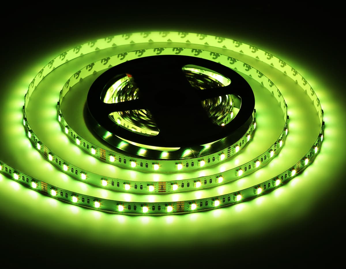 GS4403 5050 60Led/ 10W m/ 24V IP20 RGBW+6500K/ 5000*10*1.87mm (5 конт.)