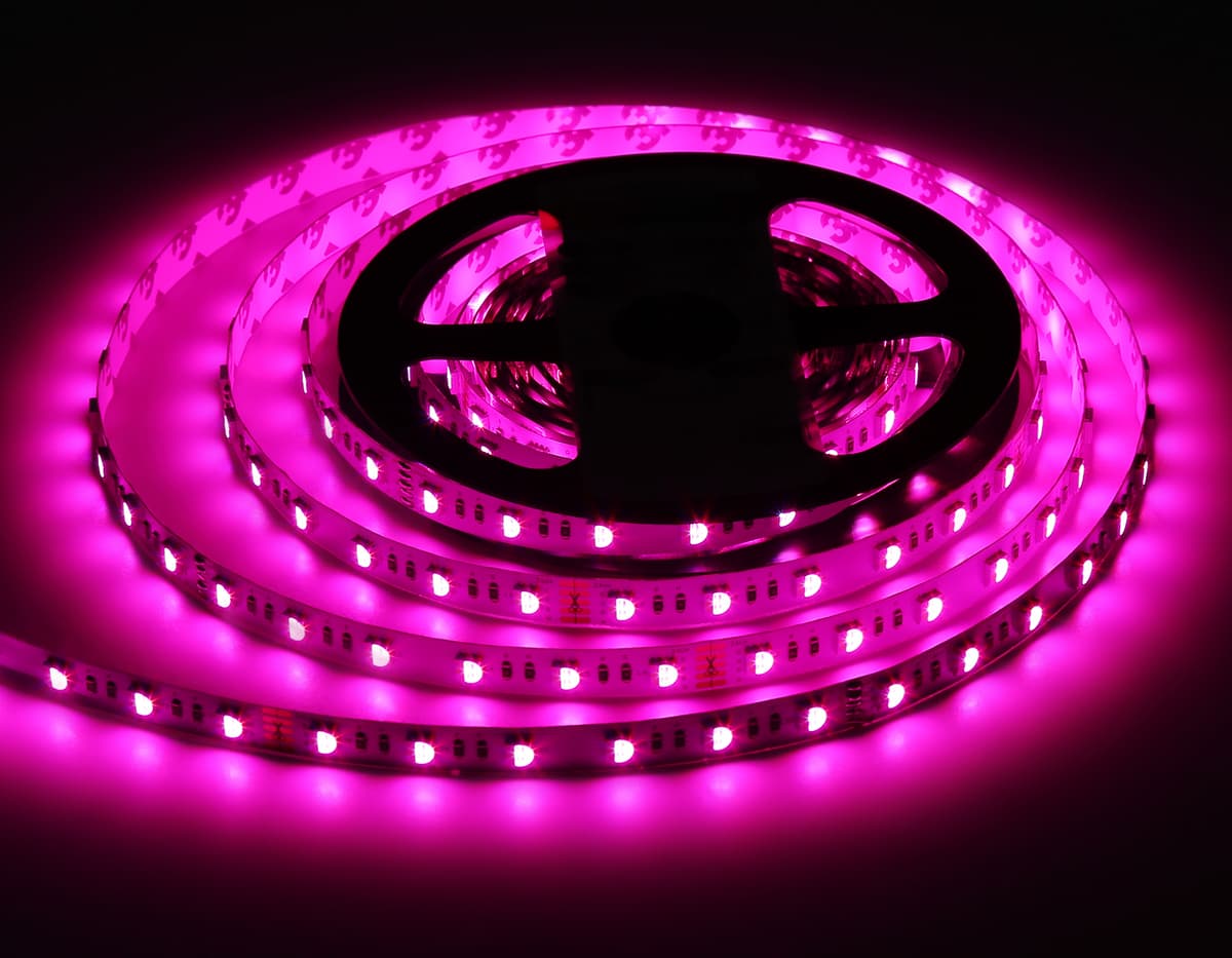 GS4403 5050 60Led/ 10W m/ 24V IP20 RGBW+6500K/ 5000*10*1.87mm (5 конт.)