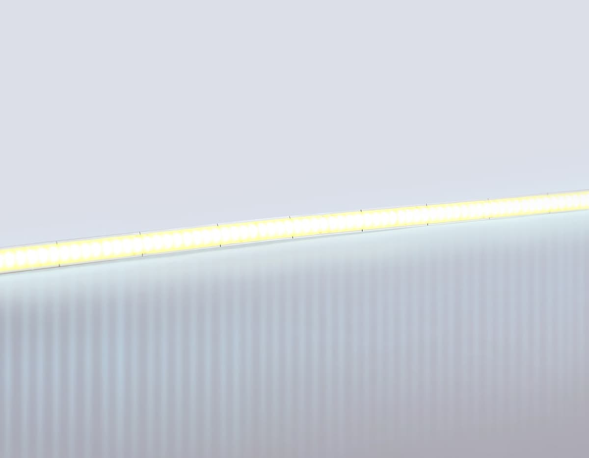 GS4613 COB 400Led/10W m/ 24V IP20 6500K/ 5m*5mm*2.1mm (2 конт.)