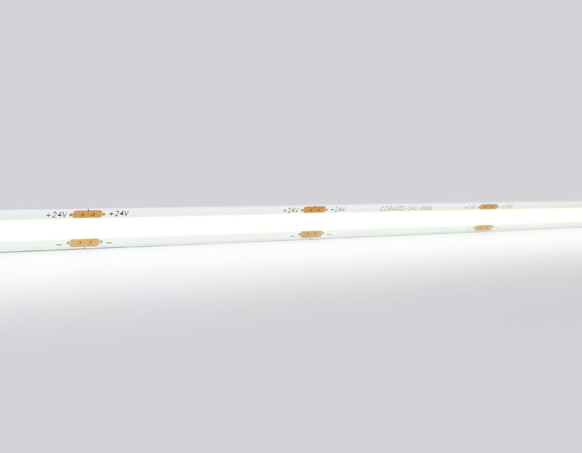 GS4703 COB 480Led /12W m/ 24V IP20 6500K/ 5000*8*1.54mm (2 конт.)