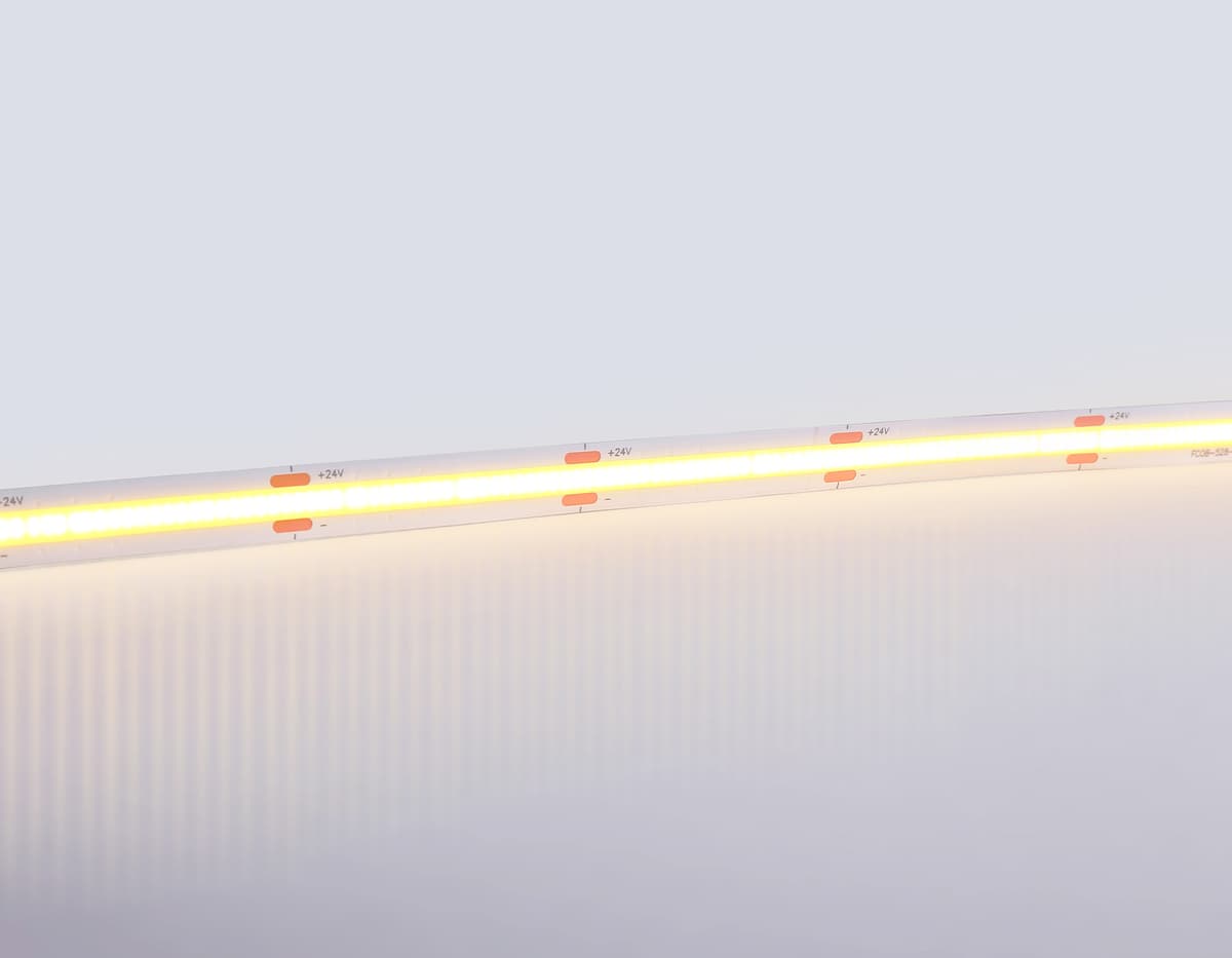 GS4751 COB 528Led/14W m/ 24V IP20 3000K/ 5m*10mm*2mm (2 конт.)