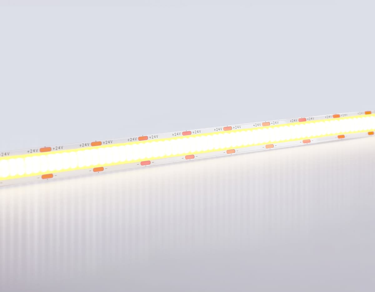 GS4802 COB 616Led/19W m/ 24V IP20 4500K/ 5m*12mm*2mm (2 конт.)