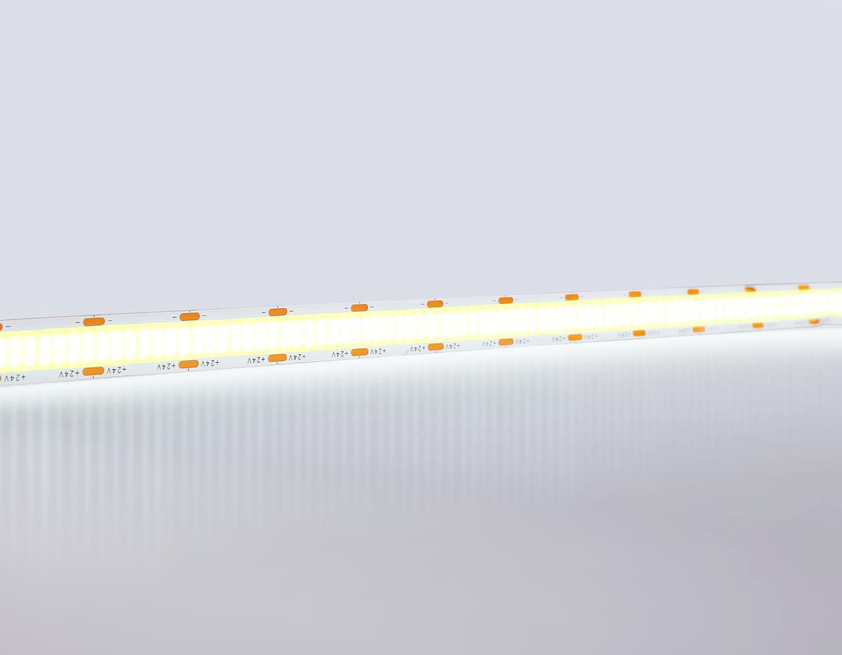 GS4803 COB 616Led/19W m/ 24V IP20 6500K/ 5m*12mm*2mm (2 конт.)