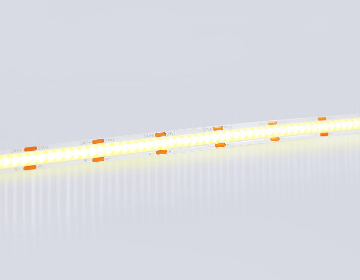 GS4901 COB 608Led/ 12W m/ 24V IP20 CCT 3000-6500K/ 5m*8mm*2.2mm (3 конт.)