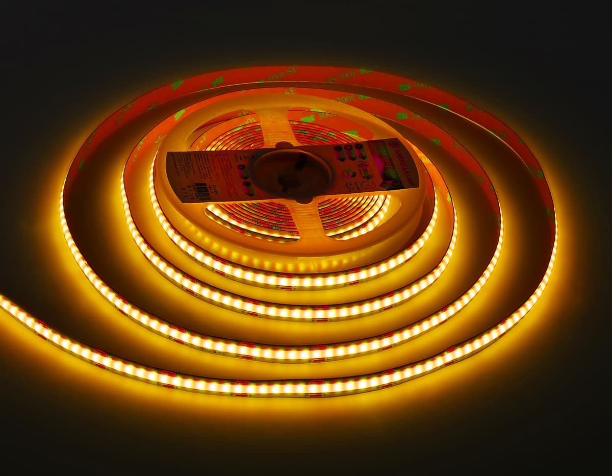 GS4951 COB 576Led/ 14W m/ 24V IP20 RGB/ 5m*10mm*3mm (4 конт.)