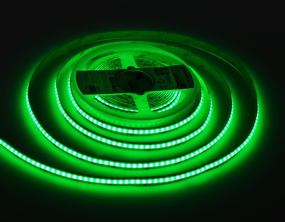 GS4951 COB 576Led/ 14W m/ 24V IP20 RGB/ 5m*10mm*3mm (4 конт.)