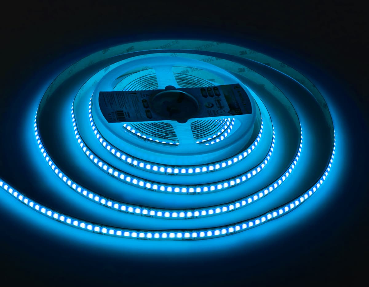 GS4951 COB 576Led/ 14W m/ 24V IP20 RGB/ 5m*10mm*3mm (4 конт.)