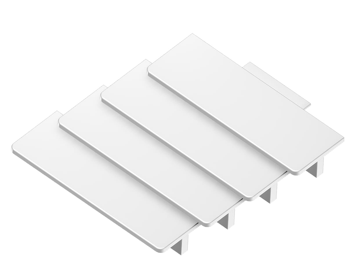 GP8160 WH белый 28.6*10