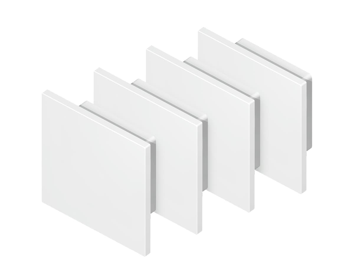 GP8461 WH белый 15.7*15.7