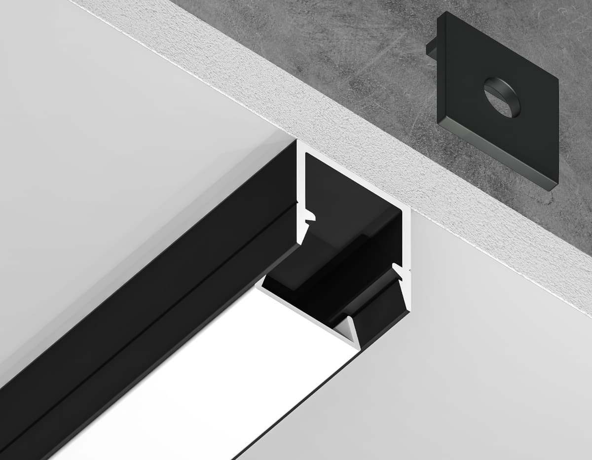 GP1650BK черный 2000*10*10