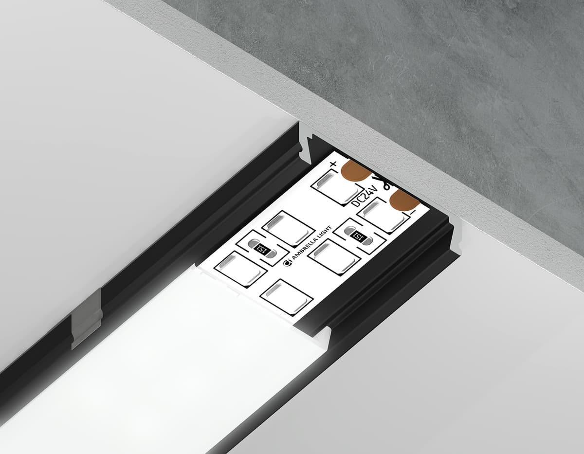 GP1800BK черный 2000*23.8*6