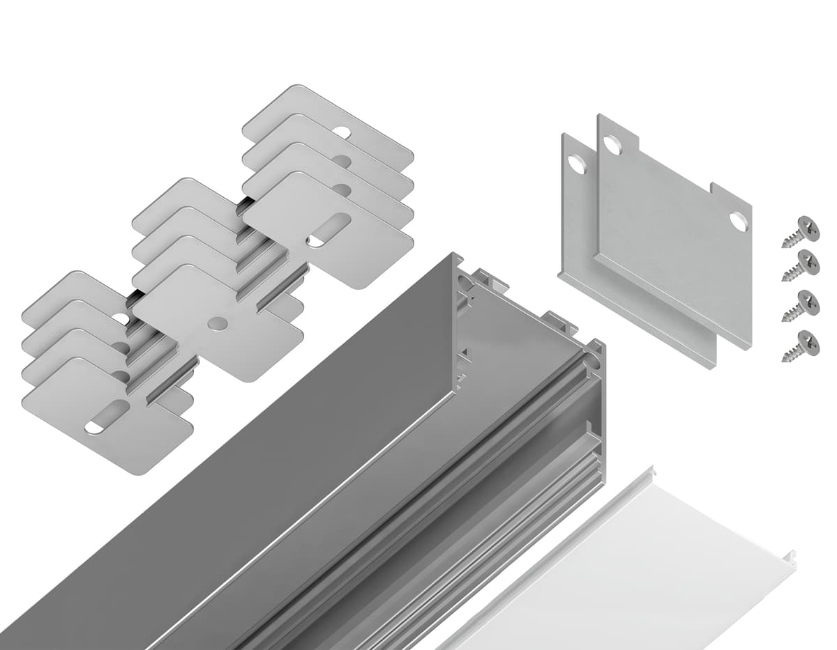 GP2500AL серебро 2000*25*25