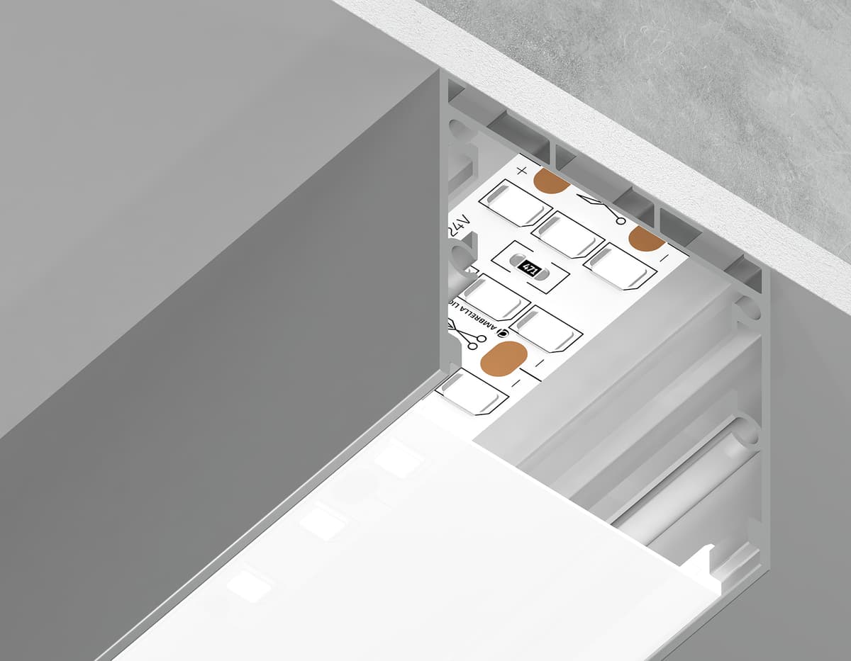 GP2550AL серебро 2000*35*35