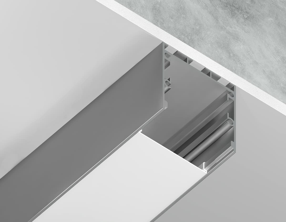 GP2550AL серебро 2000*35*35