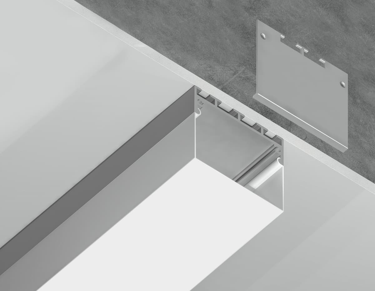 GP3070AL серебро 2000*45*42