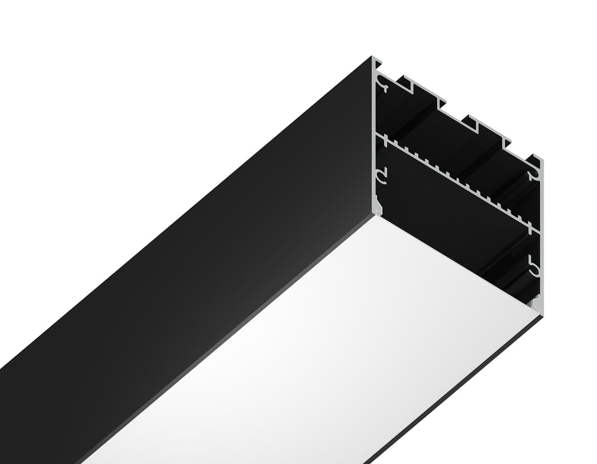 GP3100BK черный 2000*50*50