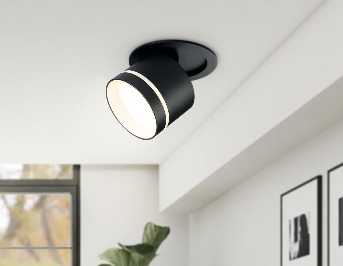 TA1432 SBK/FR черный песок/белый матовый GX53 D85*95