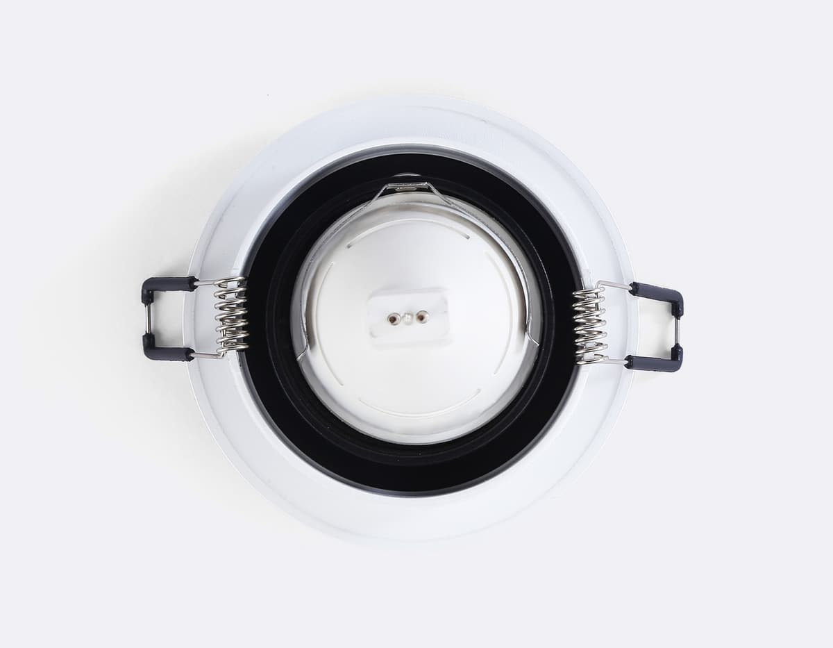 TN102722 WH/BK белый/черный GU5.3 92*92*23