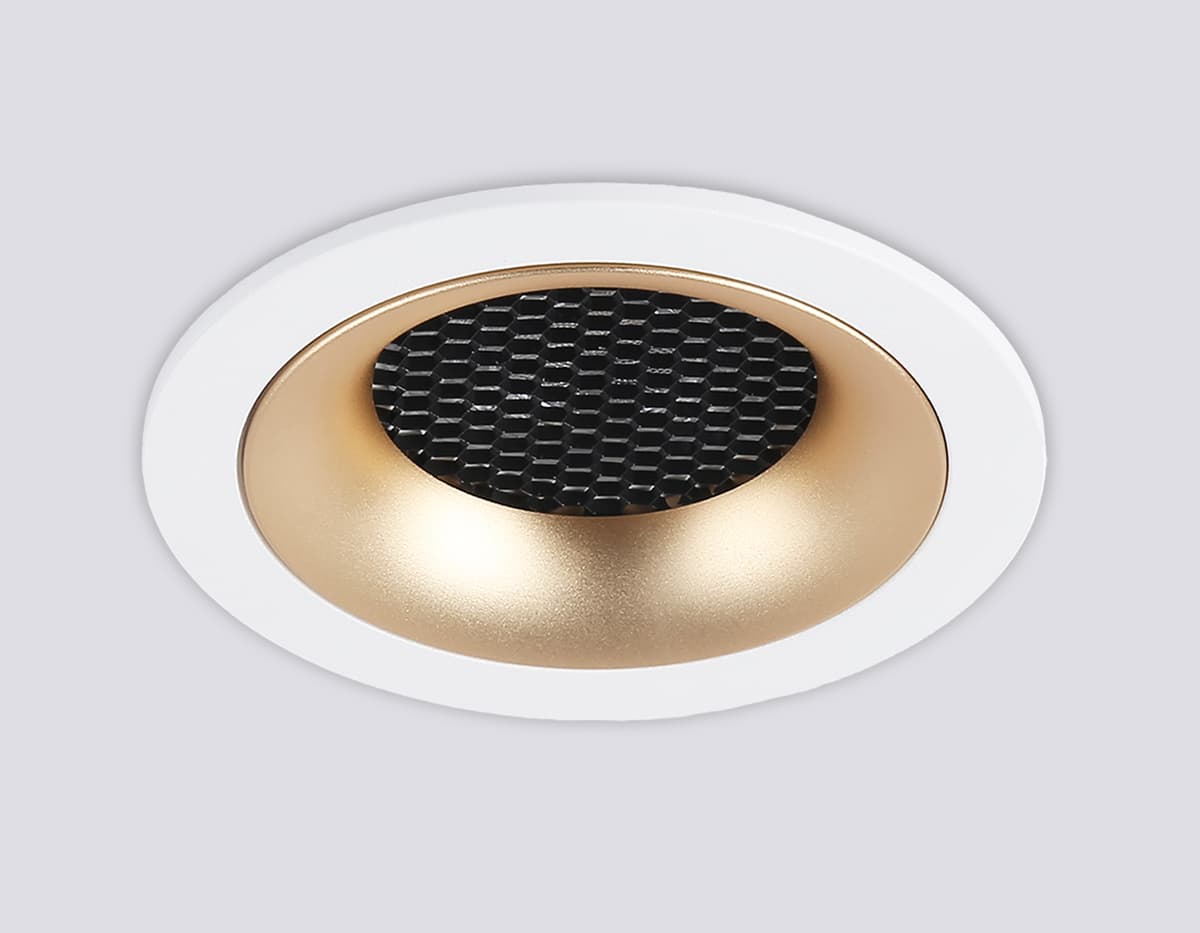 TN102723 WH/GD белый/золото GU5.3 92*92*23