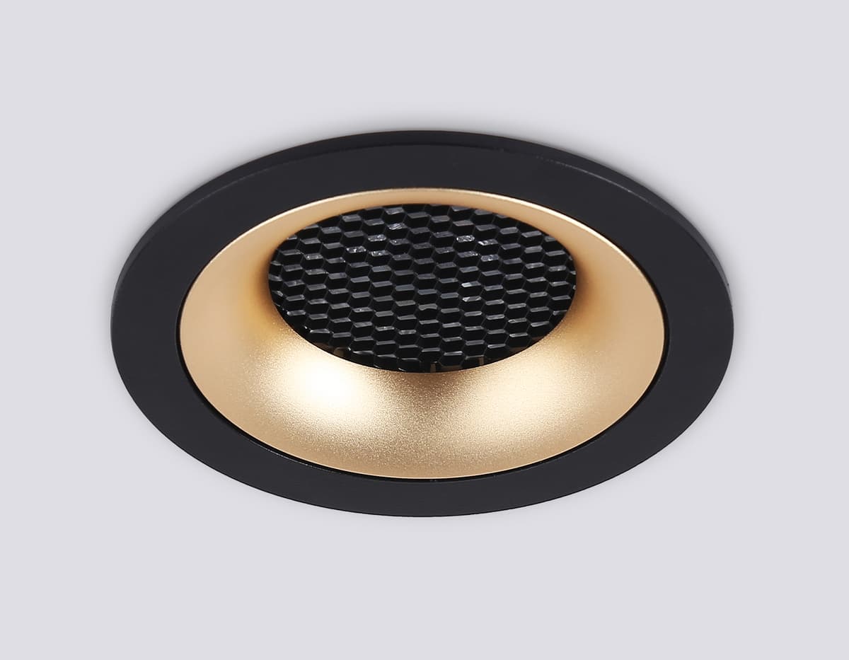 TN102725 BK/GD черный/золото GU5.3 92*92*23