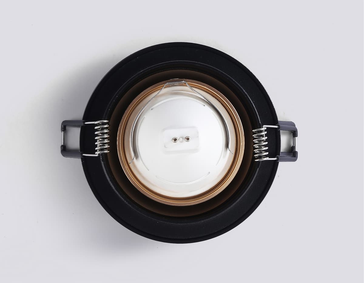 TN102725 BK/GD черный/золото GU5.3 92*92*23