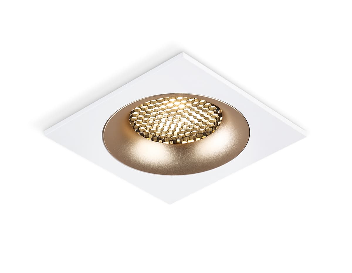 TN102728 WH/GD белый/золото GU5.3 92*92*23