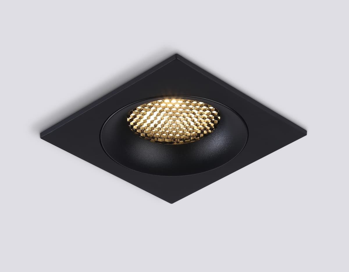 TN102729 BK черный GU5.3 92*92*23