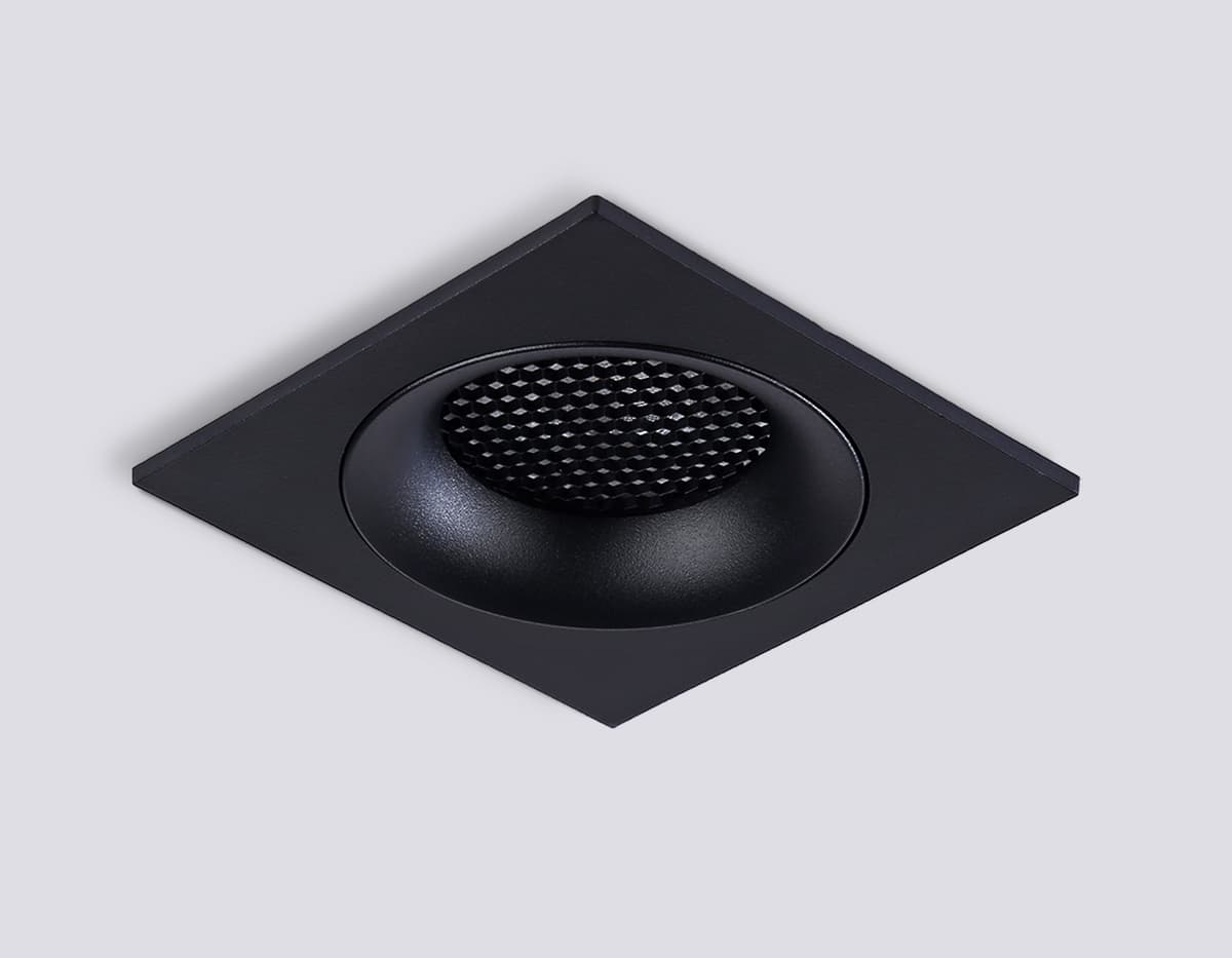 TN102729 BK черный GU5.3 92*92*23