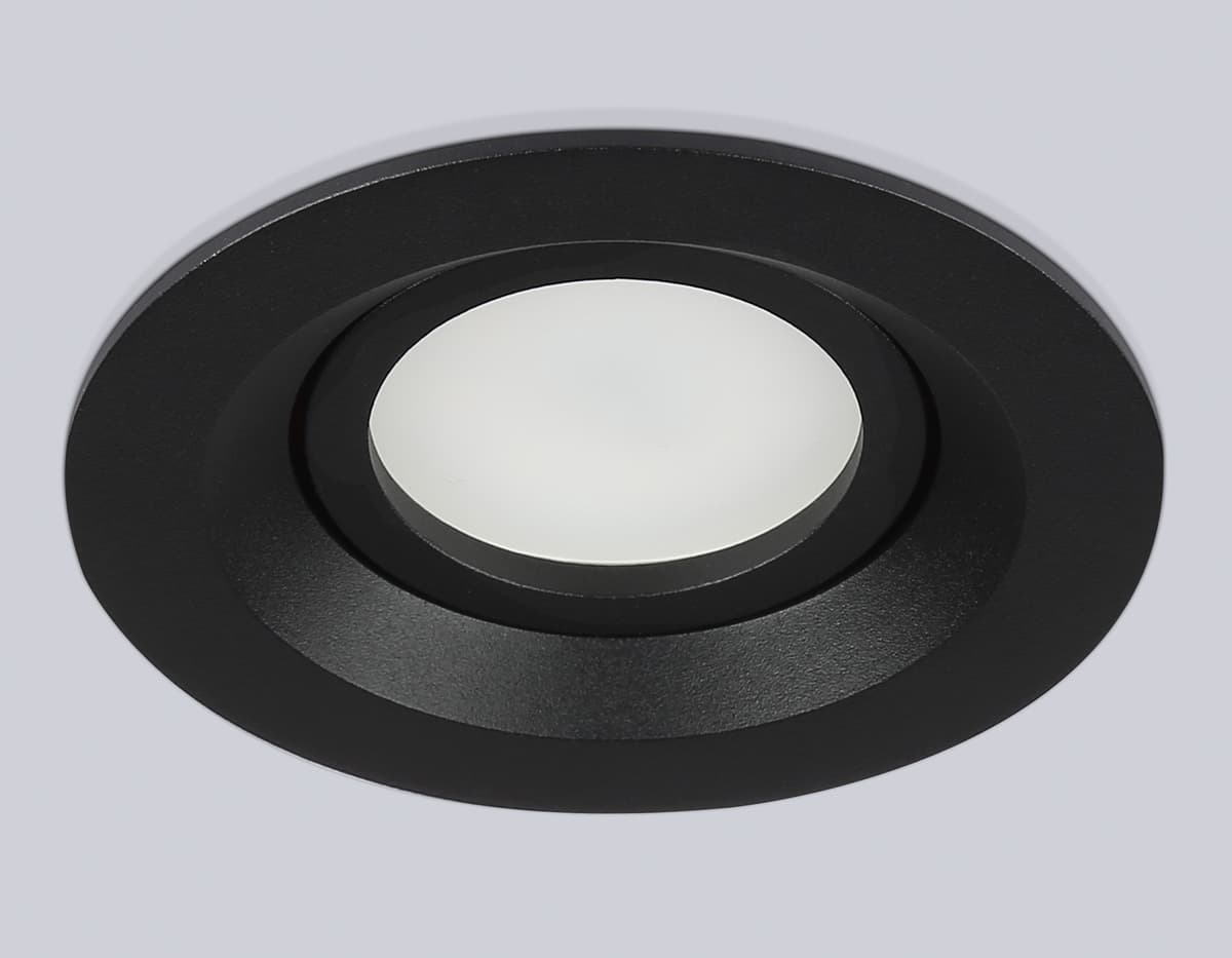 TN102742 BK черный IP20 GU5.3 D95*25