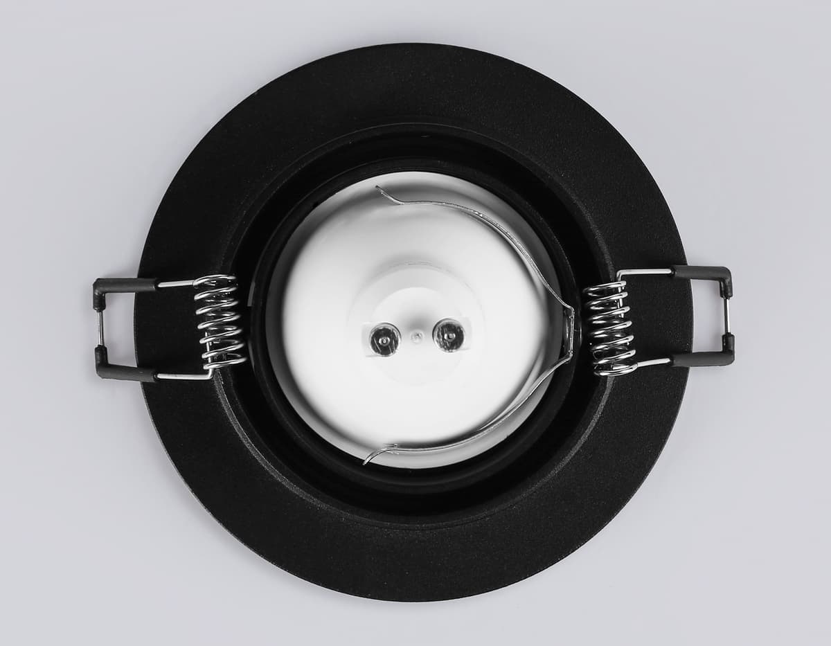 TN102742 BK черный IP20 GU5.3 D95*25