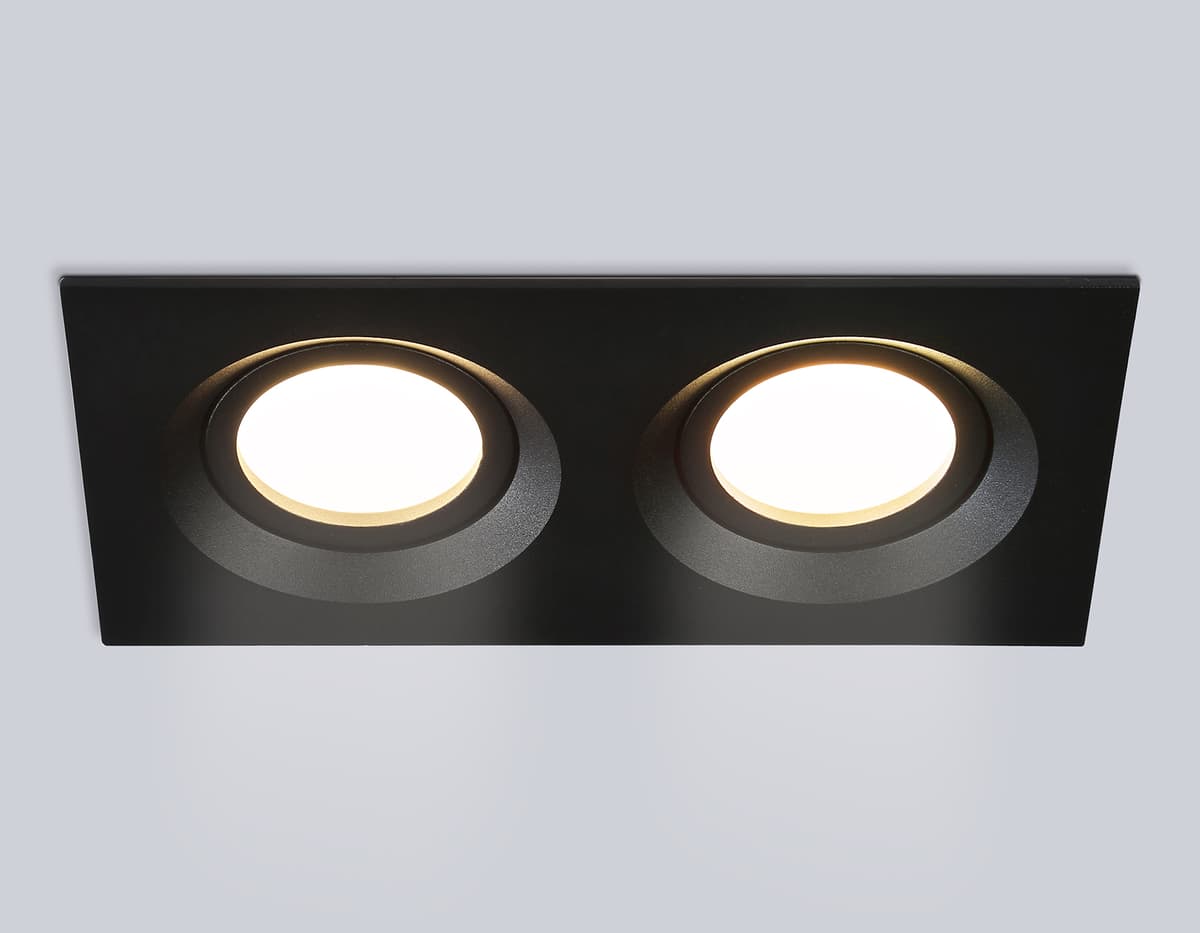 TN102746/2 BK черный IP20 GU5.3/2 180*95*25