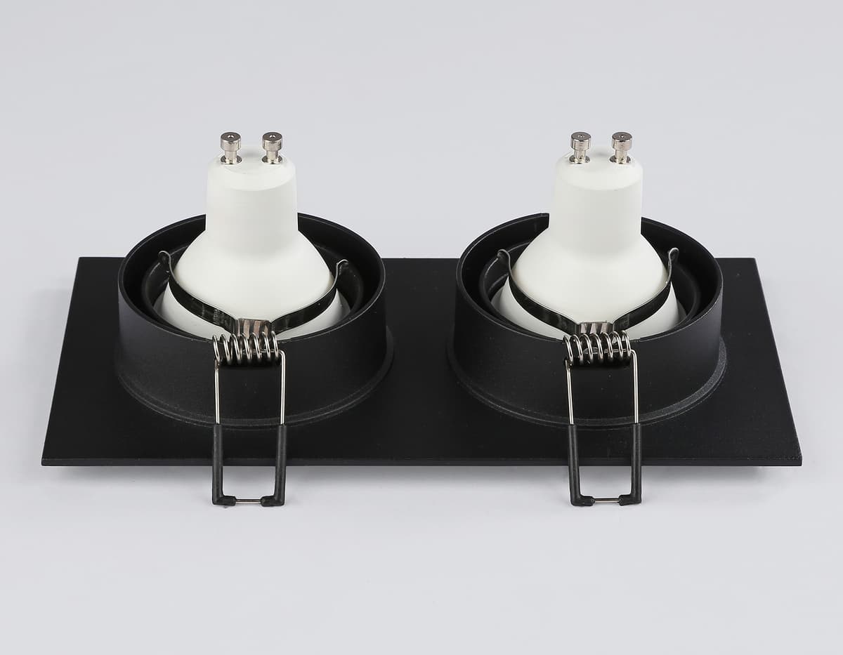 TN102746/2 BK черный IP20 GU5.3/2 180*95*25