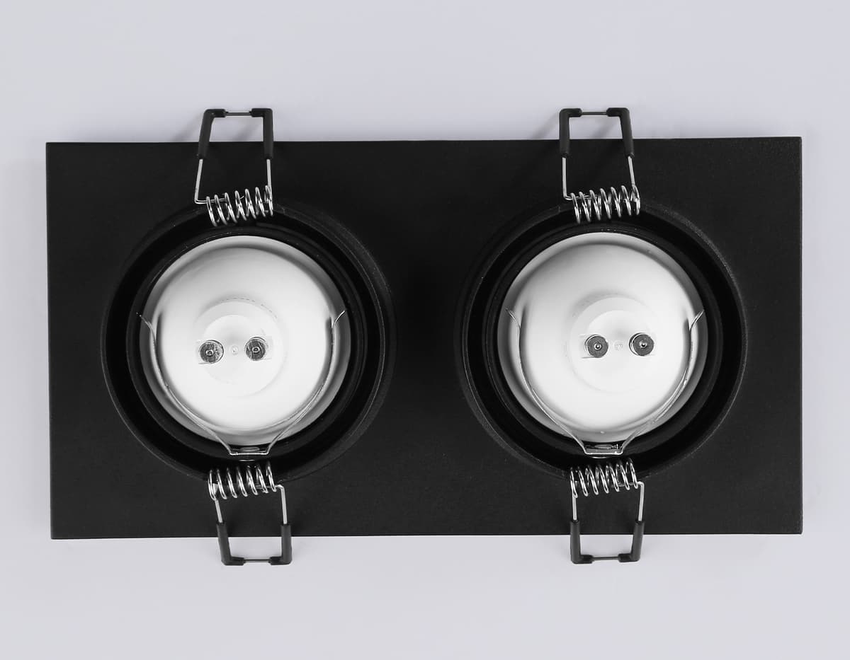 TN102746/2 BK черный IP20 GU5.3/2 180*95*25