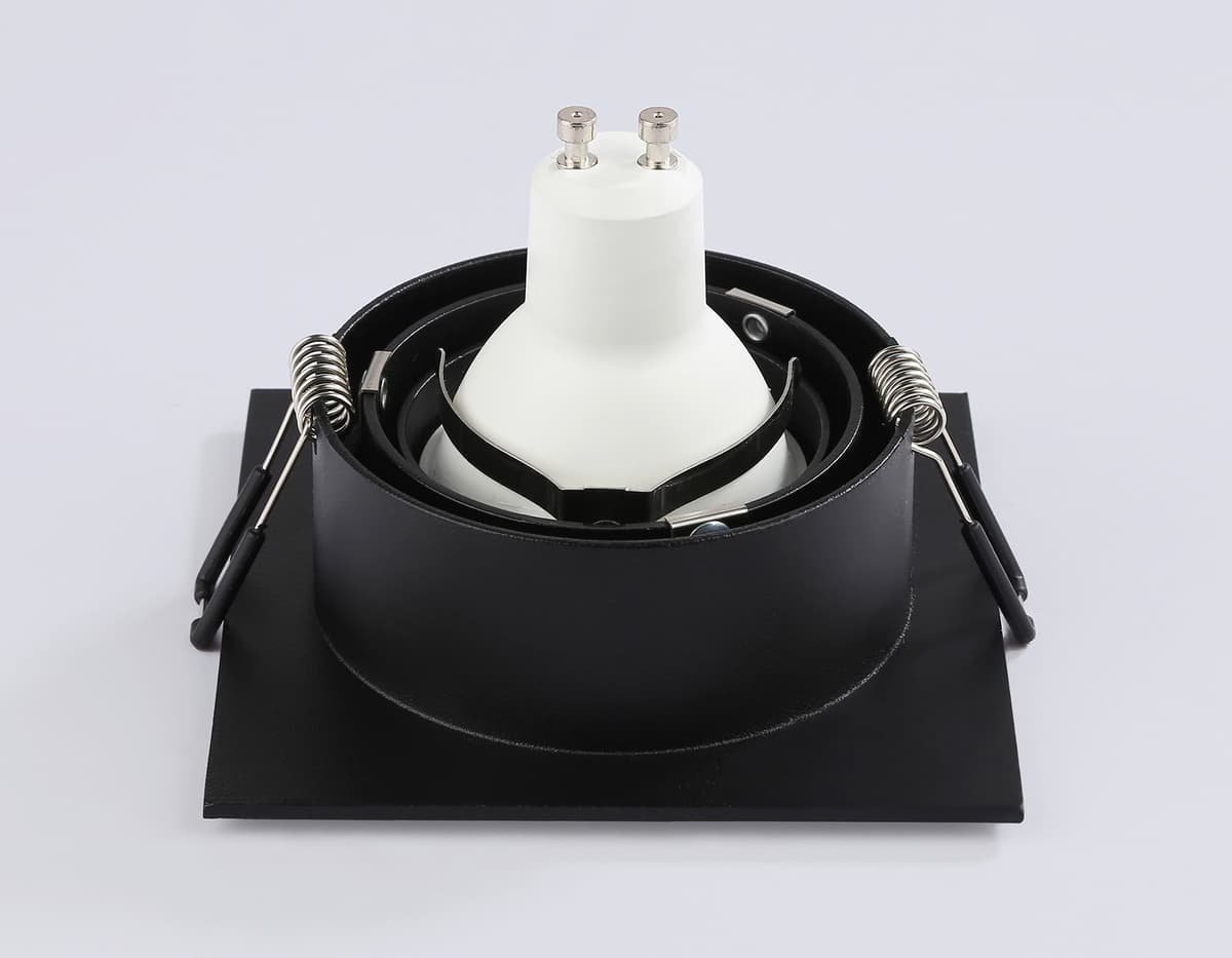 TN102758 BK черный IP20 GU5.3 100*100*32