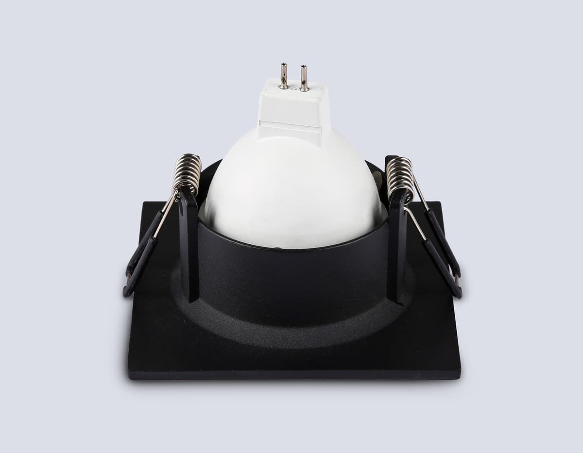 TN102812 BK черный GU5.3 85*85*35