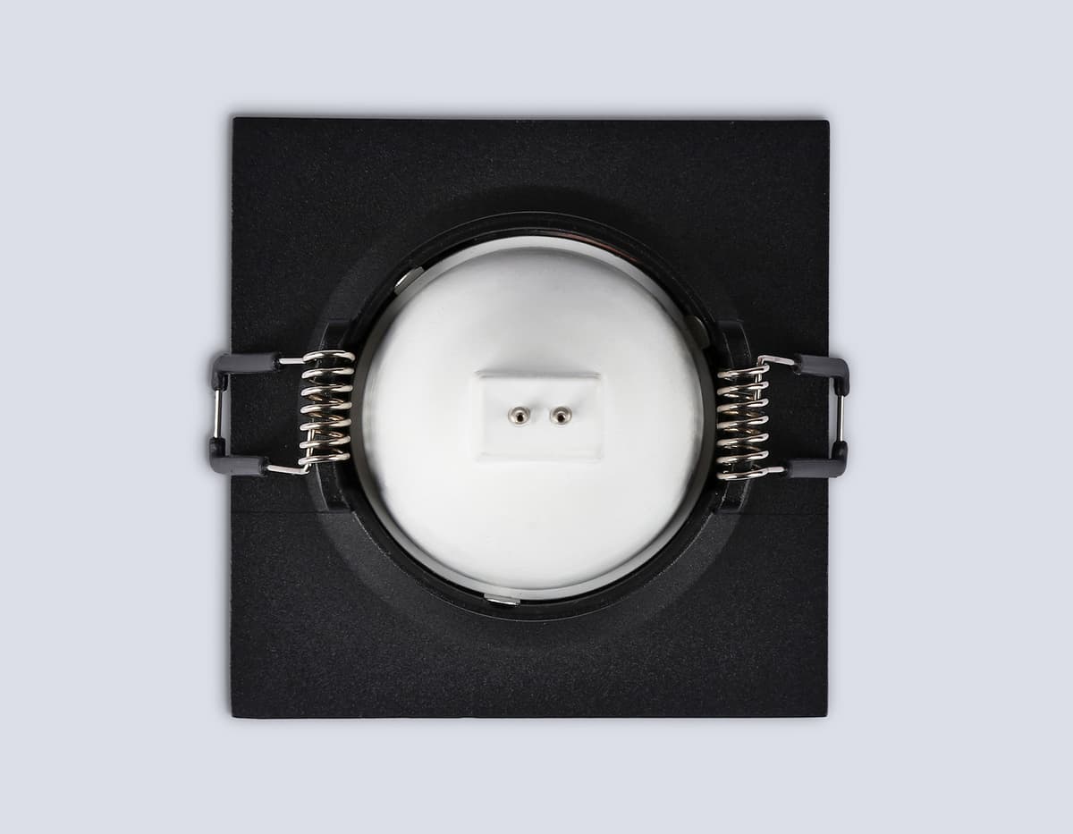 TN102812 BK черный GU5.3 85*85*35