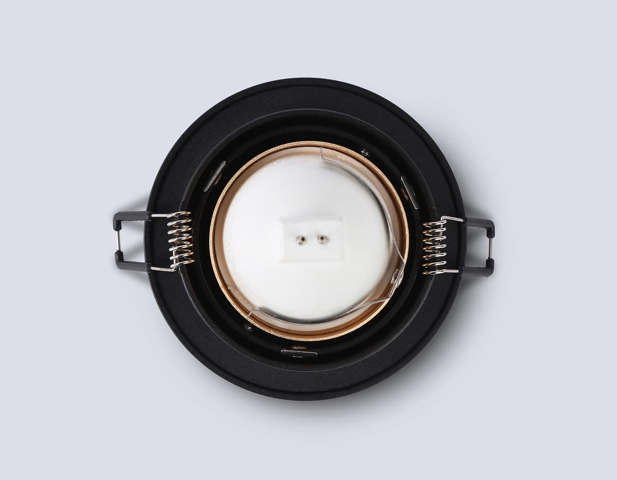 TN102825 BK/GD черный/золото GU5.3 D92*50