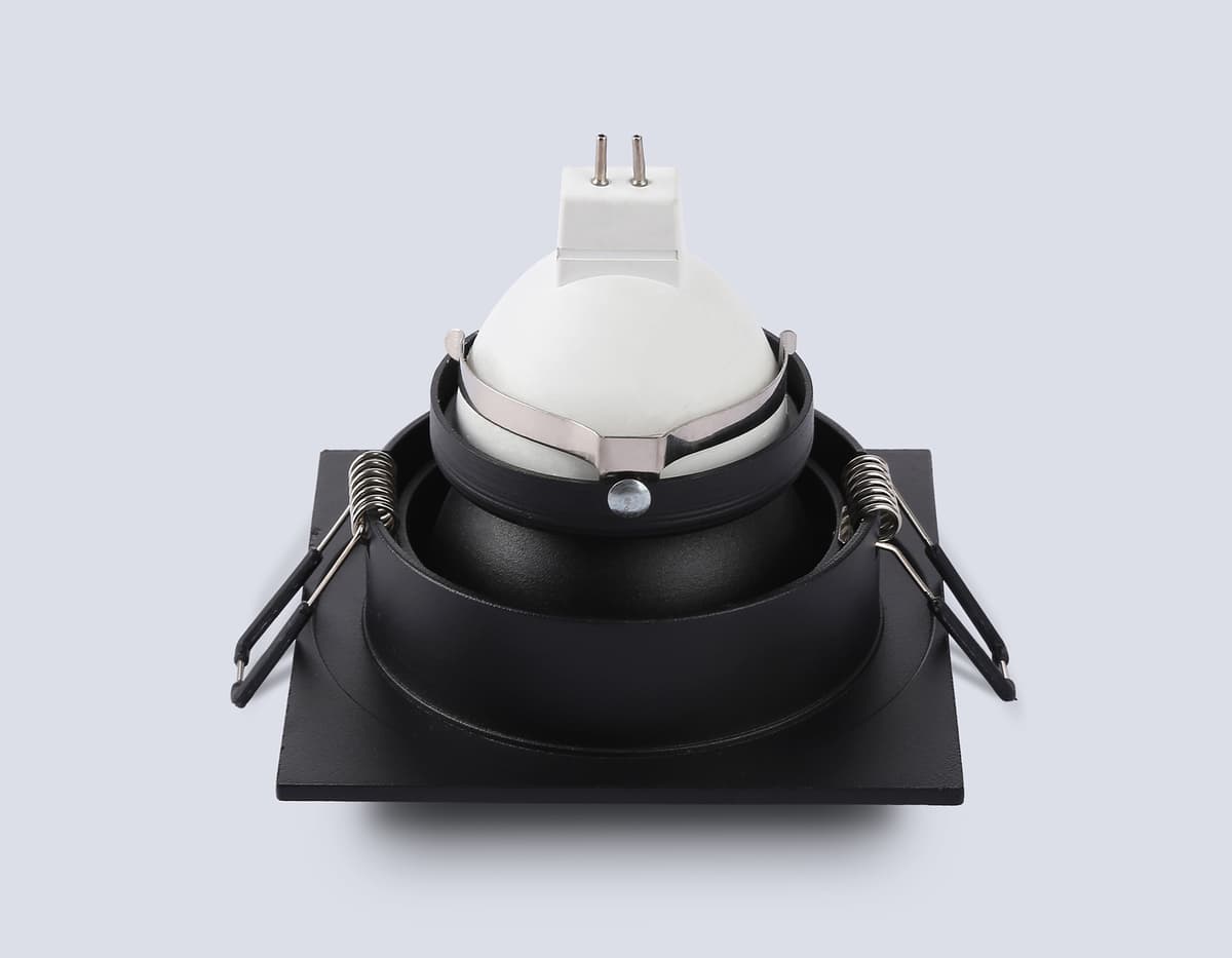 TN102828 BK/BK черный/черный GU5.3 92*92*50